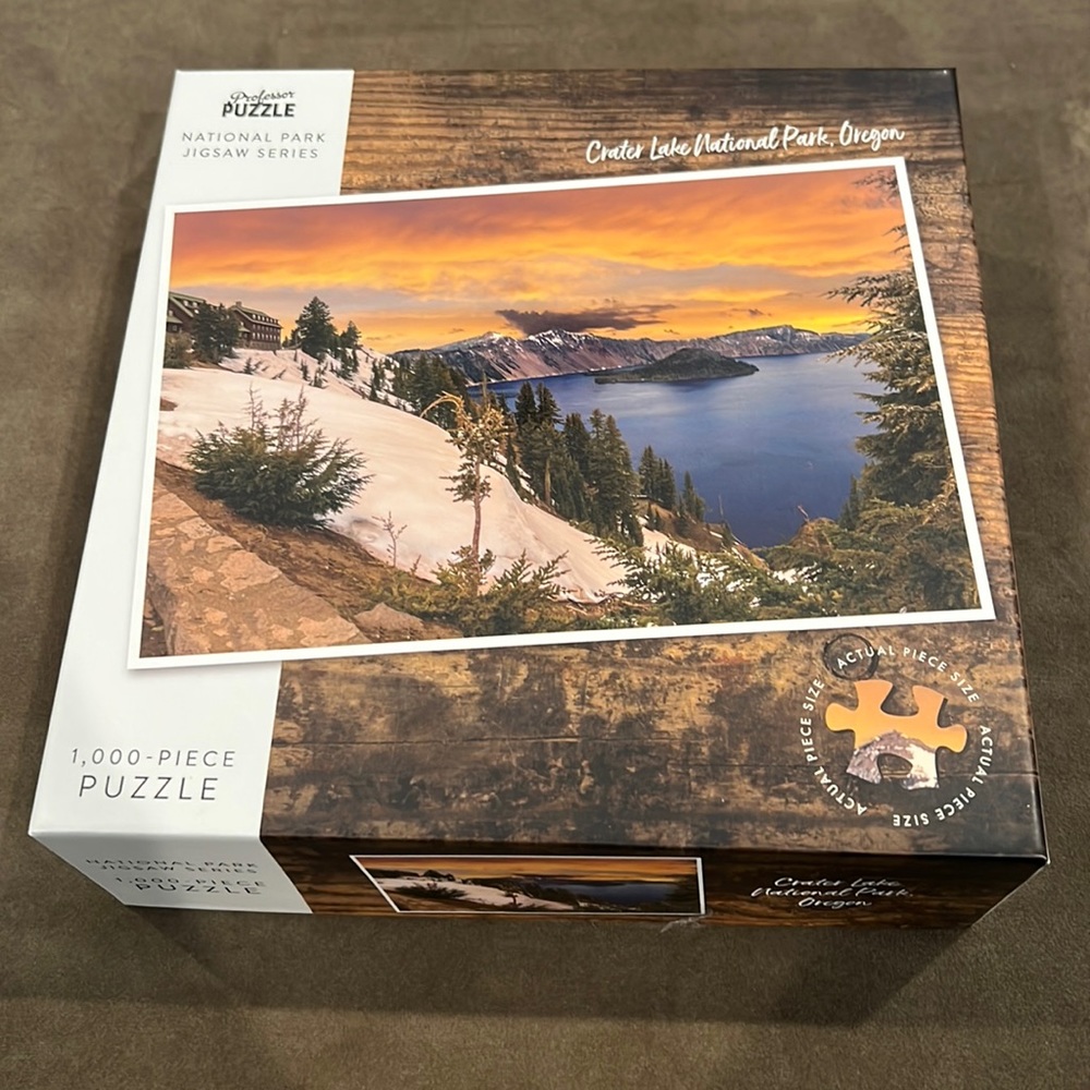 Crater Lake National Park Puzzle